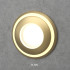 Gold Recessed LED Wall Stair Light