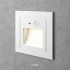 White Recessed Wall Light Motion Sensor Integrator Stairs Light IT-749-White