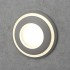 Gray Recessed Round Step Light LED Stair Light Integrator IT-705 GR X-STYLE