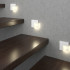 White Recessed Wall Light Corner Integrator Stairs Light IT-755-White