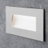 Rectangular Step Light Aluminium