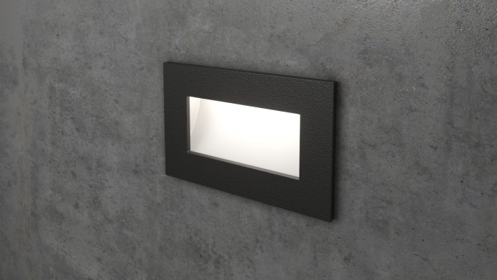 Rectangular Recessed LED Wall Light Integrator IT-764