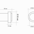 LED Wall Step Stair Light gold Integrator Quattro IT-004 Gold