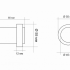 LED Wall Step Stair Light gold Integrator Quattro IT-004 Gold