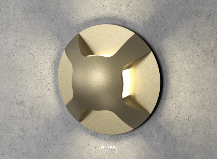 Bronze Wall Stair Light Integrator IT-756-Bronze