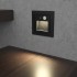 Black Step Square Light Motion Sensor LED