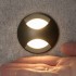Bronze Round Wall Light Integrator IT-702 BR AURA