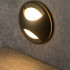 Bronze Round Wall Light Integrator IT-702 BR AURA