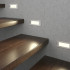 Recessed Wall Light IP65 Waterproof Outdoor Integrator IT-767-Alum