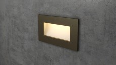 Bronze Rectangular LED Wall Stair Light Integrator IT-764-Bronze