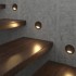 Integrator IT-707 Black LED Step Light Surface-Mounted