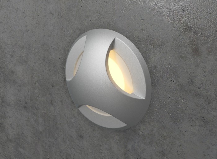 Aluminium Waterproof Wall Light IP65 Integrator IT-701 IP65 AL AURA