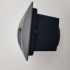 Black Rectangular LED Wall Light IP65 Waterproof Integrator IT-757-Black