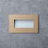 Rectangular Gold LED Wall Stair Light Integrator IT-764-Gold