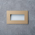 Rectangular Gold LED Wall Stair Light Integrator IT-764-Gold