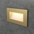 Rectangular Gold LED Wall Stair Light Integrator IT-764-Gold