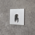 Aluminium Recessed Wall Light Integrator IT-716-Alum