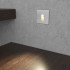 Aluminium Recessed Wall Light Integrator IT-716-Alum