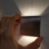 Aluminium Square Recessed Wall Light Integrator Duo IT-002 Alum