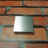 Aluminium Square Recessed Wall Light Integrator Duo IT-002 Alum