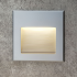 Aluminium Square Recessed Wall Light Integrator IT-013 AL DIRECT