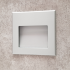 Aluminium Square Recessed Wall Light Integrator IT-013 AL DIRECT