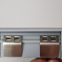 Aluminium Square Recessed Wall Light Integrator IT-013 AL DIRECT