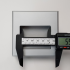 Aluminium Square Recessed Wall Light Integrator IT-013 AL DIRECT