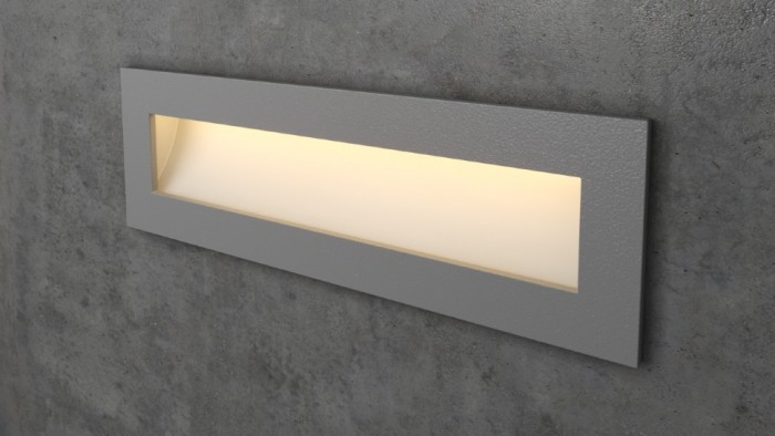 Gray Rectangular Wall Light Integrator IT-772-Gray