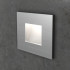 Square Recessed Wall Stair Light Integrator IT-763-Silver