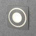 Recessed Step Light LED Gray Square Stair Light Integrator IT-710 GR X-STYLE