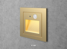 Gold LED Wall Light Integrator Stairs Light IT-749-Gold