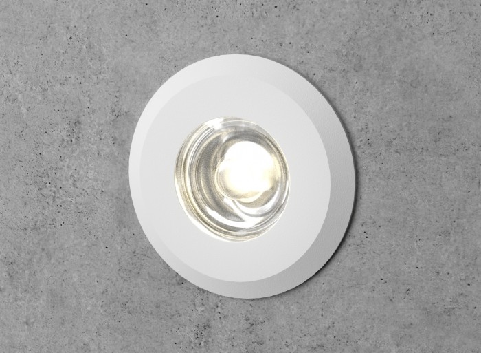 White LED Wall Light Integrator IT-723 WH STRAIGHT