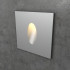 Square LED Wall Light Integrator IT-715-Alum