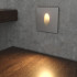 Square LED Wall Light Integrator IT-715-Alum