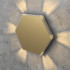 Hexagonal Recessed LED Wall Light Integrator IT-780