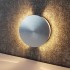 Graphite Round LED Wall Light Integrator OREOL IT-022 GF