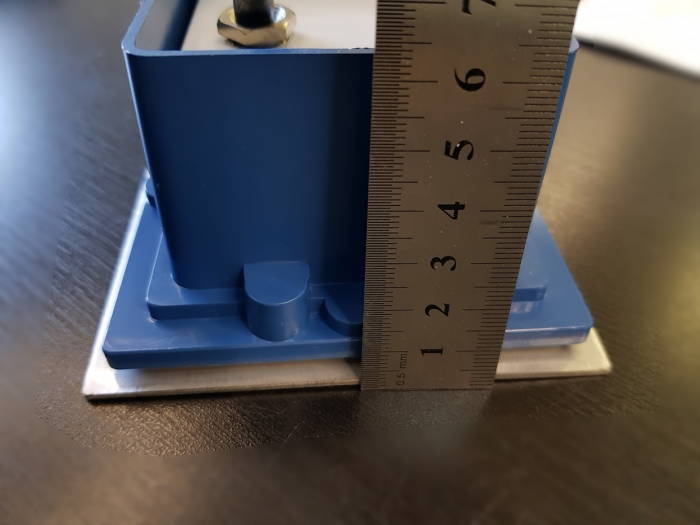 Square Aluminium Wall Light Integrator STEPS IT-775-Alum