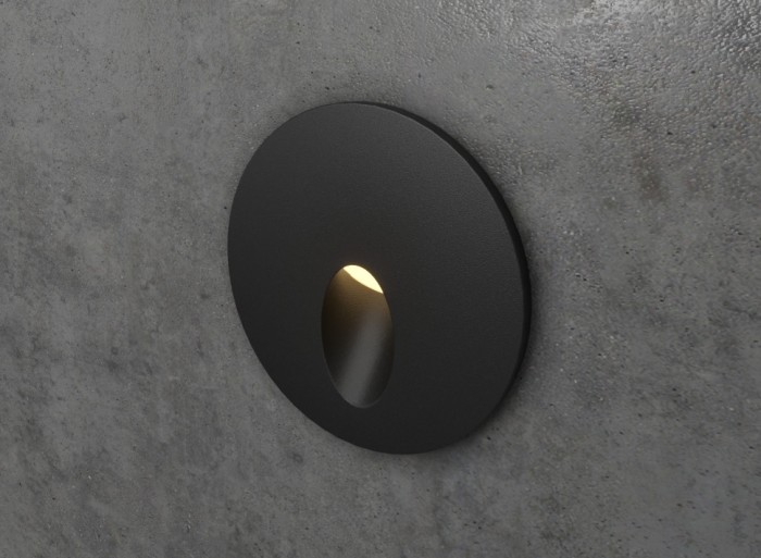 Black LED Wall Light Integrator IT-761 BL DIRECT