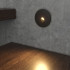 Black LED Wall Light Integrator IT-761 BL DIRECT