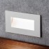 Aluminium Rectangular Step Light LED Stair Light Integrator IT-771-Alum