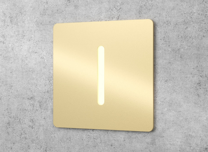 Gold Square Wall Light Integrator Stairs Light IT-752-Gold