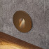 roundлый bronze LED Wall Stair Light