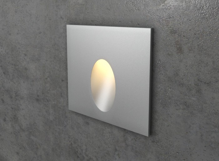 Silver LED Wall Light Integrator IT-762-Silver DIRECT