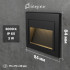 Recessed Wall Light IP65 Outdoor Integrator Led Stair Light IT-733-Graphite-WW-IP65