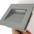 Gray Square Recessed LED Wall Light  Integrator Stairs Light IT-760-Gray