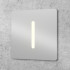 Gray Square Recessed Wall Light Integrator Stairs Light IT-752-Alum