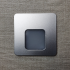Gray Square LED Wall Light  Integrator IT-021 Gray analogue Zamel Moza