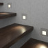 Gray Square LED Wall Light  Integrator IT-021 Gray analogue Zamel Moza