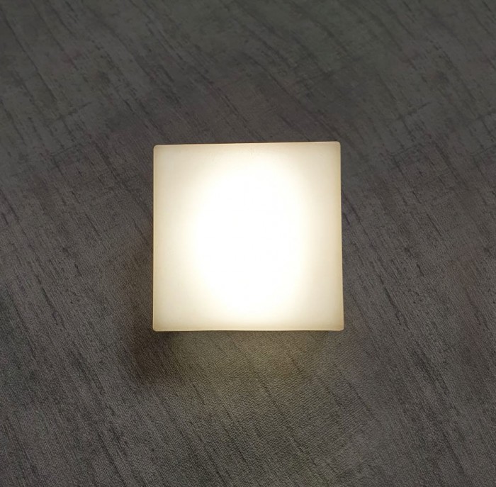 White Recessed Wall Light IP65 Outdoor Floor Integrator IT-735 IP65 White